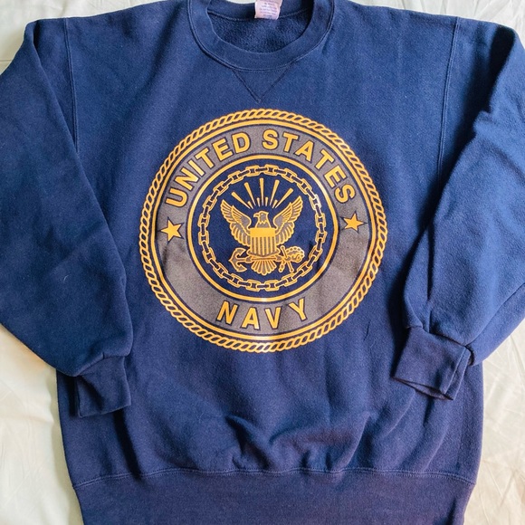 Soffe Other - Vintage EUC Navy crewneck, size M.